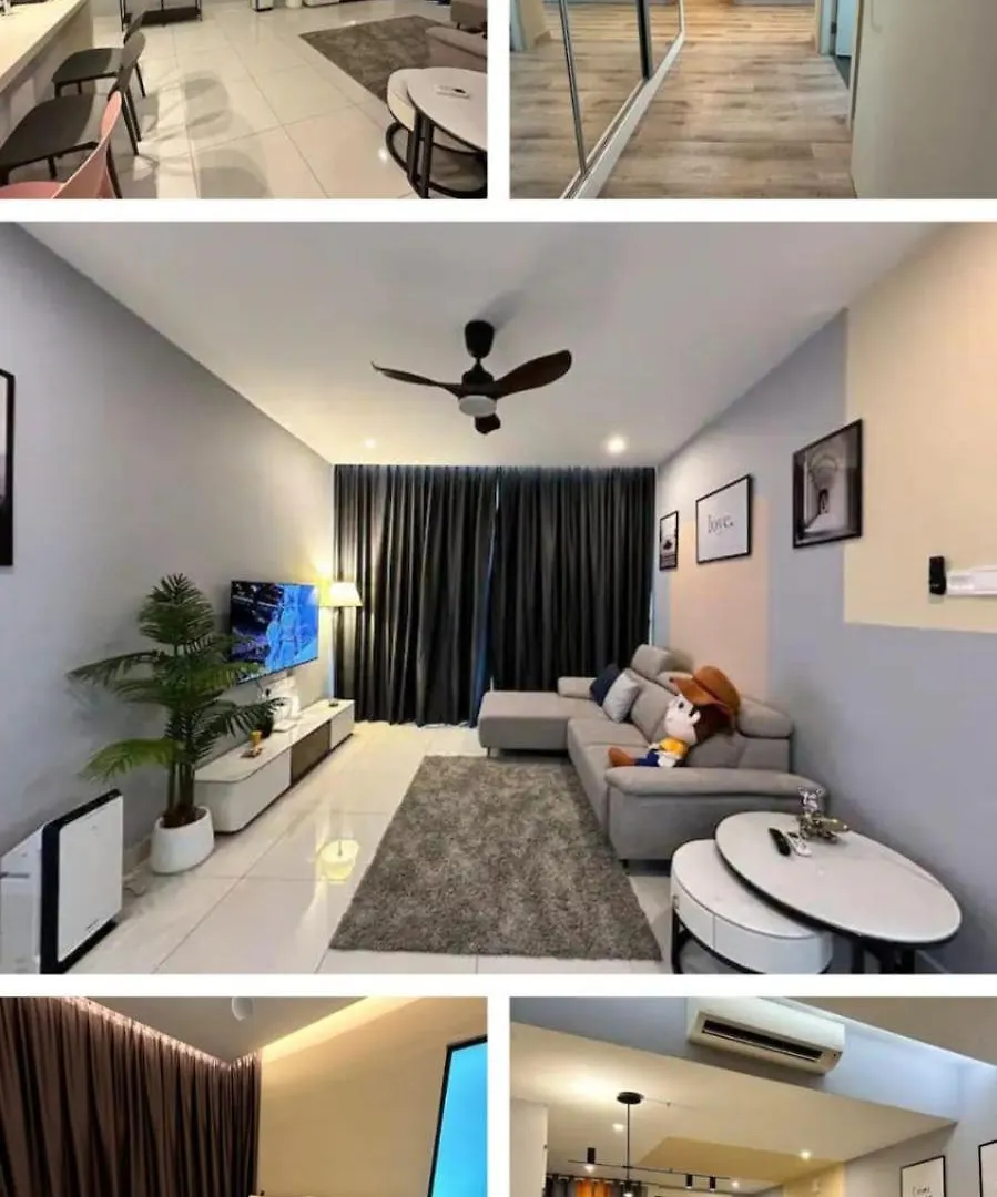 Apartment Jbmidvalley Southkey Mosaic 2Bedroom 4Pax Cityview Johor Bahru